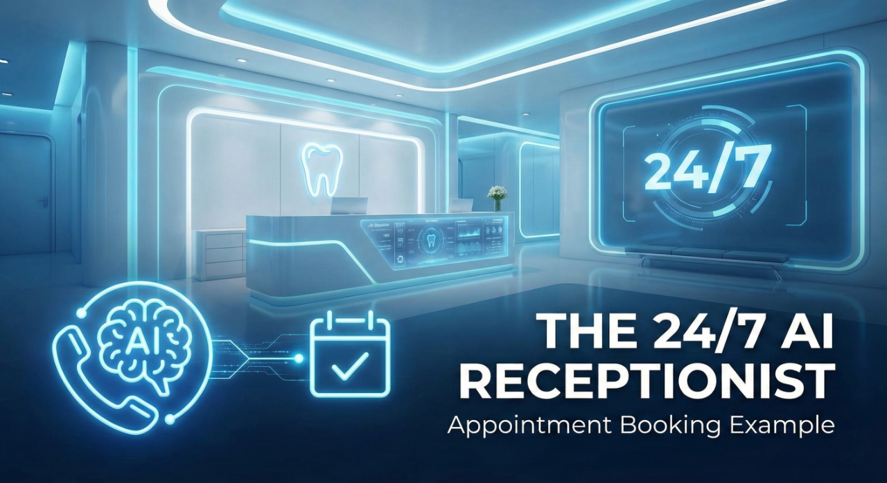 A 24/7 Dental Clinic Receptionist in Few Lines of Python